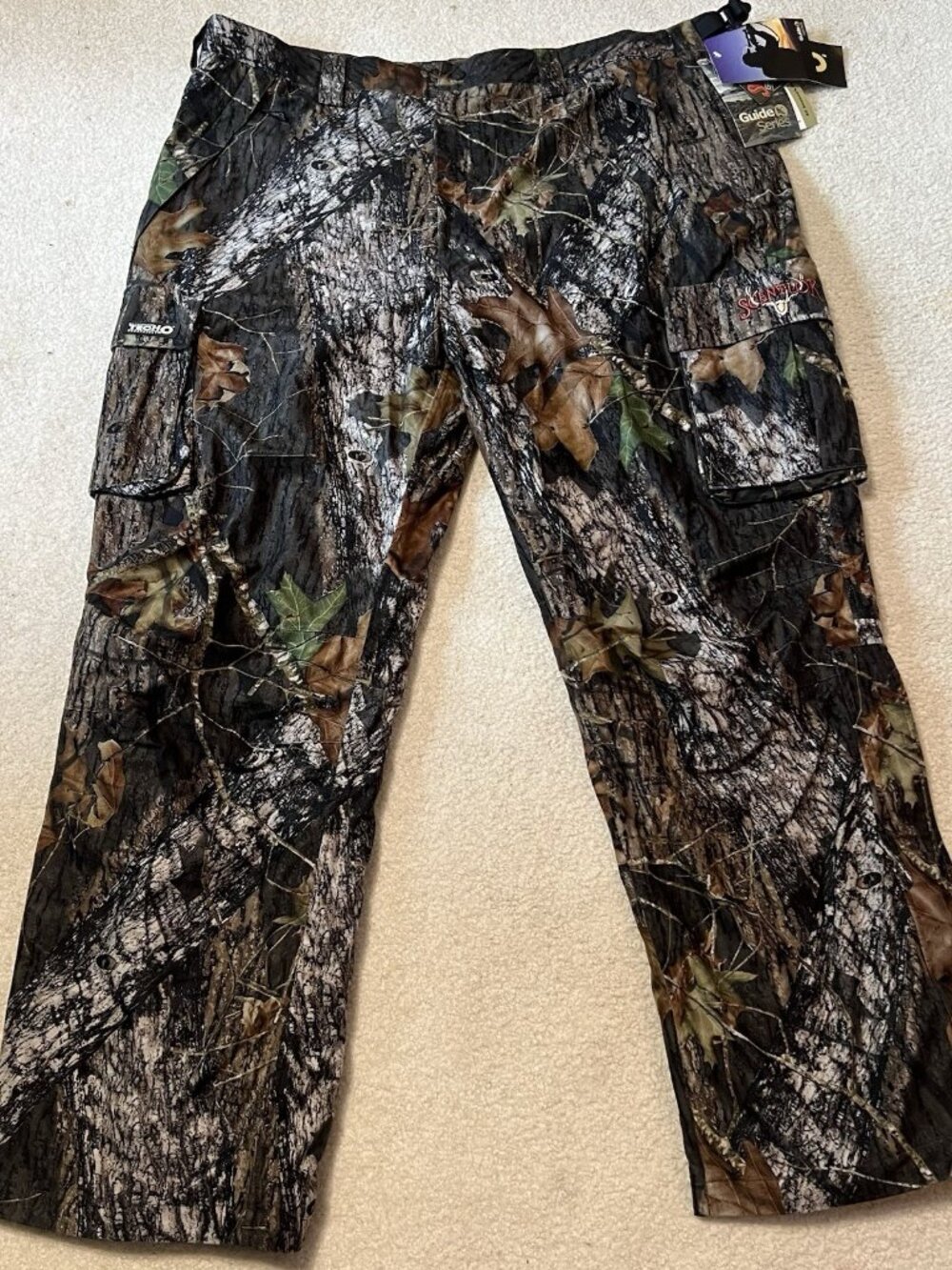 Guide Series 2XL Hunting Pants ScentLok Tech2O New Mossy Oak Camo Waterproof NWT